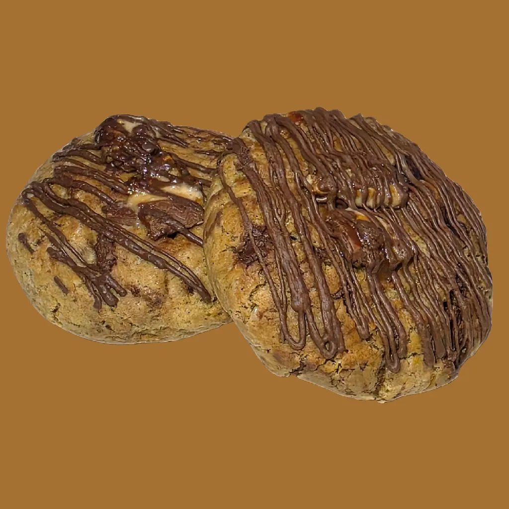 Galletas rellenas de chocolate