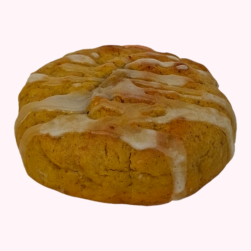 Galleta de limón con glaseado blanco